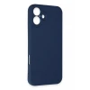 Newface Apple iPhone 16 Kılıf First Silikon - Lacivert