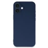 Newface Apple iPhone 16 Kılıf First Silikon - Lacivert