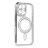 Newface Apple iPhone 16 Kılıf Joke Simli Magneticsafe Kılıf - Gri