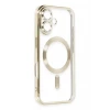 Newface Apple iPhone 16 Kılıf Kross Magneticsafe Kapak - Gold
