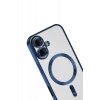 Newface Apple iPhone 16 Kılıf Kross Magneticsafe Kapak - Lacivert