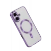 Newface Apple iPhone 16 Kılıf Kross Magneticsafe Kapak - Mor
