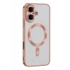 Newface Apple iPhone 16 Kılıf Kross Magneticsafe Kapak - Rose