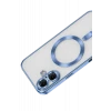 Newface Apple iPhone 16 Kılıf Kross Magneticsafe Kapak - Sierra Blue