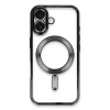 Newface Apple iPhone 16 Kılıf Kross Magneticsafe Kapak - Siyah