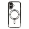 Newface Apple iPhone 16 Kılıf Kross Magneticsafe Kapak - Titan Gri