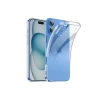 Newface Apple iPhone 16 Kılıf Lüx Şeffaf Silikon