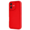 Newface Apple iPhone 16 Kılıf Viera Silikon - Kırmızı