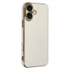 Newface Apple iPhone 16 Kılıf Volet Silikon - Beyaz