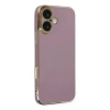 Newface Apple iPhone 16 Kılıf Volet Silikon - Mor