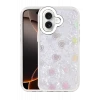 Newface Apple iPhone 16 Lumi Desenli Kapak - Beyaz