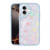 Newface Apple iPhone 16 Lumi Desenli Kapak - Mavi