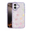 Newface Apple iPhone 16 Lumi Desenli Kapak - Mor