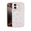 Newface Apple iPhone 16 Lumi Desenli Kapak - Pembe