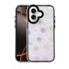 Newface Apple iPhone 16 Lumi Desenli Kapak - Siyah