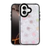 Newface Apple iPhone 16 Lumi Desenli Kapak - Siyah
