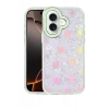 Newface Apple iPhone 16 Lumi Desenli Kapak - Yeşil