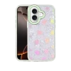 Newface Apple iPhone 16 Lumi Desenli Kapak - Yeşil