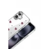 Newface Apple iPhone 16 Plus Fiyonk Desenli Kapak - Desen 3