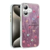 Newface Apple iPhone 16 Plus Kılıf Blade Aynalı Desenli Kapak - Desen 8