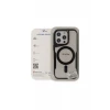 Newface Apple iPhone 16 Plus Kılıf Boyi Magsafe Silikon Kapak - Derin Mor