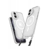 Newface Apple iPhone 16 Plus Kılıf Enka Magsafe Silikon Kılıf - Şeffaf