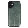 Newface Apple iPhone 16 Plus Kılıf Flip Cover - Koyu Yeşil