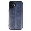Newface Apple iPhone 16 Plus Kılıf Flip Cover - Lacivert