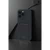 Newface Apple iPhone 16 Plus Kılıf Kelvin Kartvizitli Silikon - Siyah