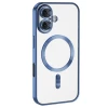 Newface Apple iPhone 16 Plus Kılıf Kross Magneticsafe Kapak - Mavi