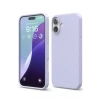 Newface Apple iPhone 16 Plus Kılıf Nano içi Kadife Silikon - Lila