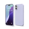 Newface Apple iPhone 16 Plus Kılıf Nano içi Kadife Silikon - Lila