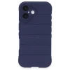 Newface Apple iPhone 16 Plus Kılıf Optimum Silikon - Lacivert