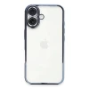 Newface Apple iPhone 16 Plus Kılıf Razer Lensli Silikon - Açık Mavi