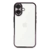 Newface Apple iPhone 16 Plus Kılıf Razer Lensli Silikon - Mor