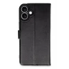 Newface Apple iPhone 16 Plus Kılıf Trend S Plus Kapaklı Kılıf - Siyah