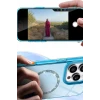 Newface Apple iPhone 16 Plus Live Diamond Magsafe Kapak - Mavi