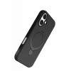 Newface Apple iPhone 16 Plus Regal Magsafe Standlı Kapak - Siyah