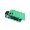 Newface Apple iPhone 16 Plus Regal Magsafe Standlı Kapak - Yeşil