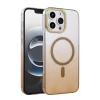 Newface Apple iPhone 16 Pro Glossy Magsafe Kapak - Çöl Titanyum