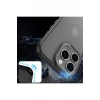 Newface Apple iPhone 16 Pro Kılıf Elegant Kapak - Siyah