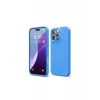 Newface Apple iPhone 16 Pro Kılıf First Silikon - Mavi