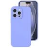 Newface Apple iPhone 16 Pro Kılıf Nano içi Kadife Silikon - Lila