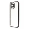 Newface Apple iPhone 16 Pro Kılıf Razer Lensli Silikon - Siyah