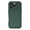 Newface Apple iPhone 16 Pro Kılıf Viera Silikon - Koyu Yeşil