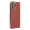 Newface Apple iPhone 16 Pro Kılıf Volet Silikon - Kırmızı
