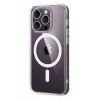 Newface Apple iPhone 16 Pro Max Combo Sert Şeffaf Magsafe Kapak - Şeffaf