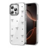Newface Apple iPhone 16 Pro Max Fiyonk Desenli Kapak - Desen 5