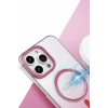 Newface Apple iPhone 16 Pro Max Glossy Magsafe Kapak - Mor