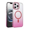 Newface Apple iPhone 16 Pro Max Glossy Magsafe Kapak - Pembe